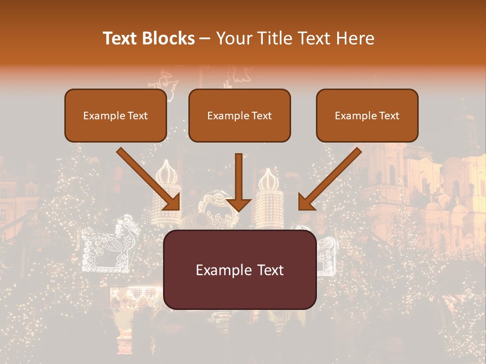 Tree Night Religion PowerPoint Template