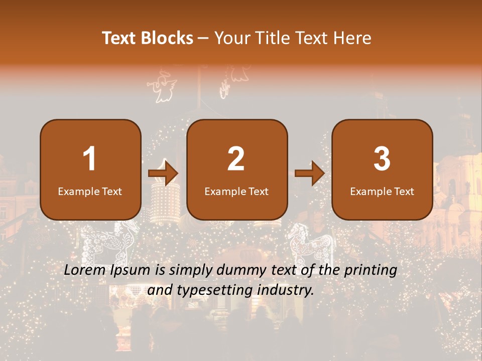 Tree Night Religion PowerPoint Template