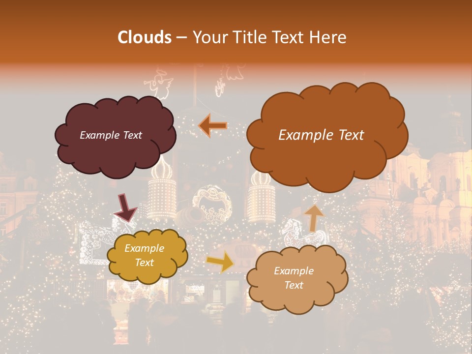 Tree Night Religion PowerPoint Template