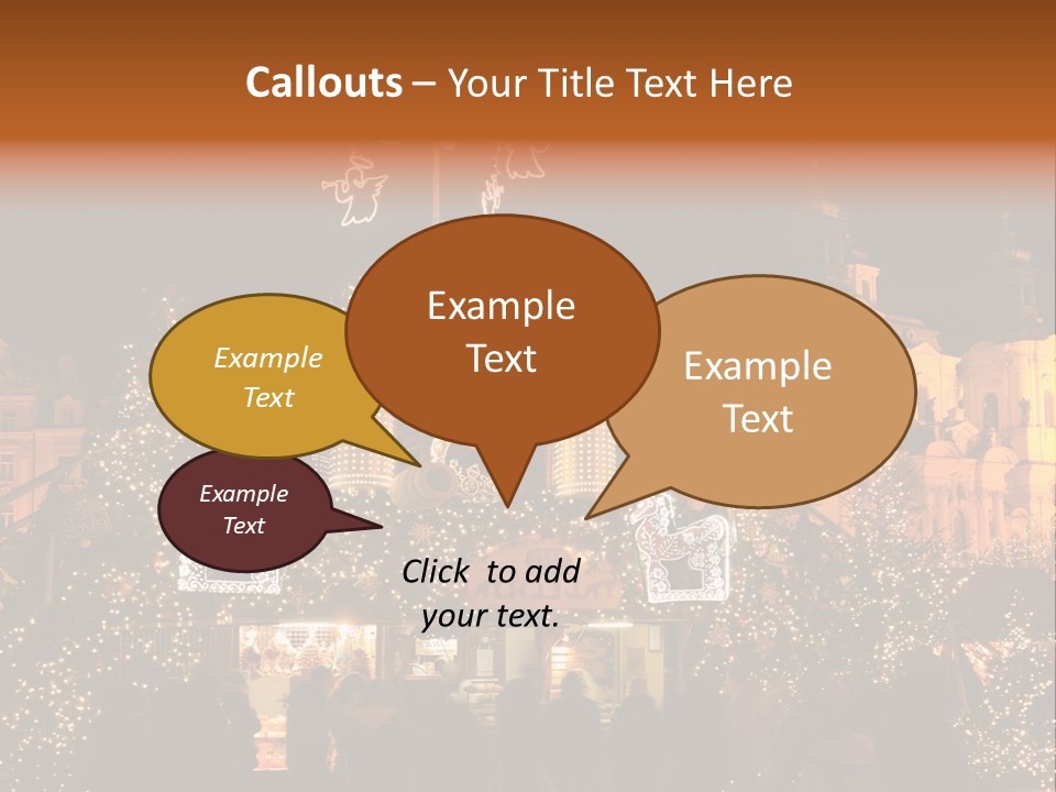 Tree Night Religion PowerPoint Template