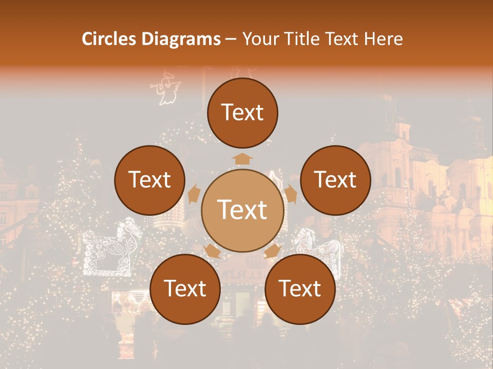 Tree Night Religion PowerPoint Template