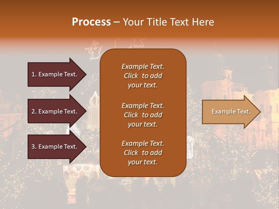 Tree Night Religion PowerPoint Template
