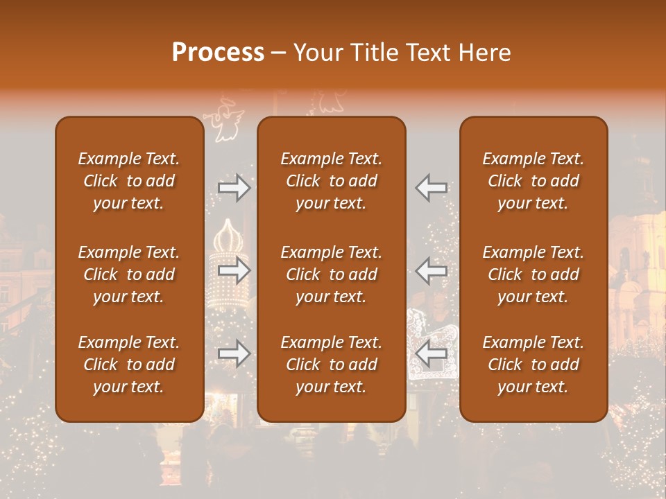 Tree Night Religion PowerPoint Template