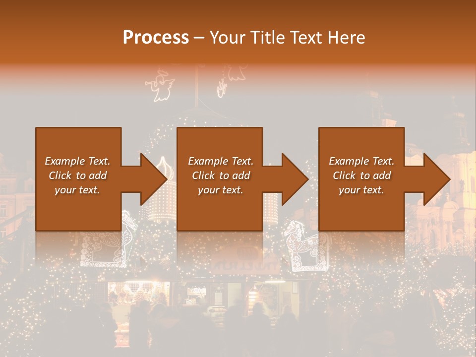 Tree Night Religion PowerPoint Template