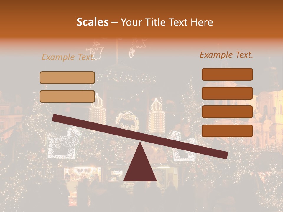 Tree Night Religion PowerPoint Template