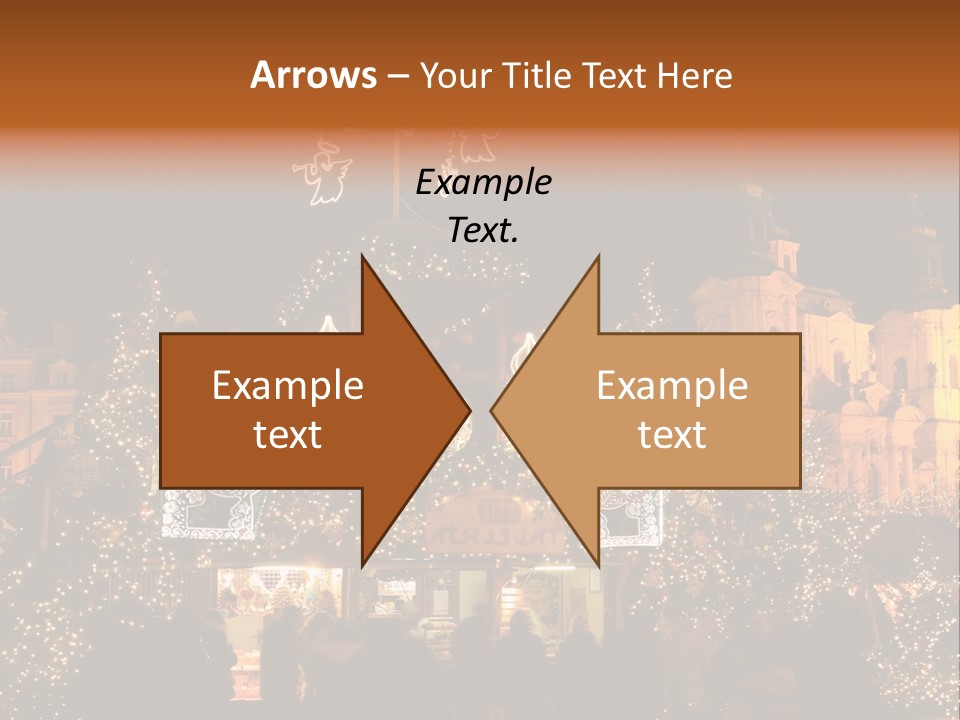 Tree Night Religion PowerPoint Template