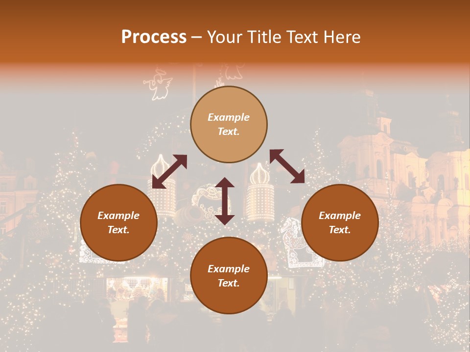 Tree Night Religion PowerPoint Template