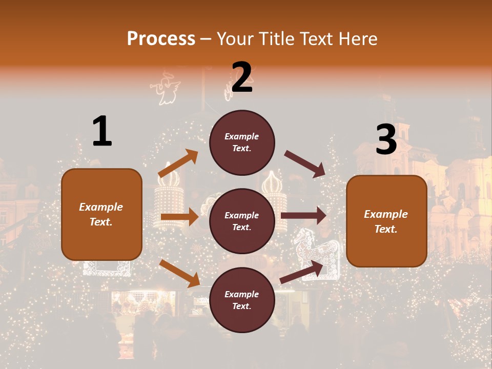 Tree Night Religion PowerPoint Template