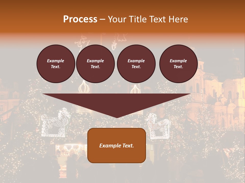 Tree Night Religion PowerPoint Template