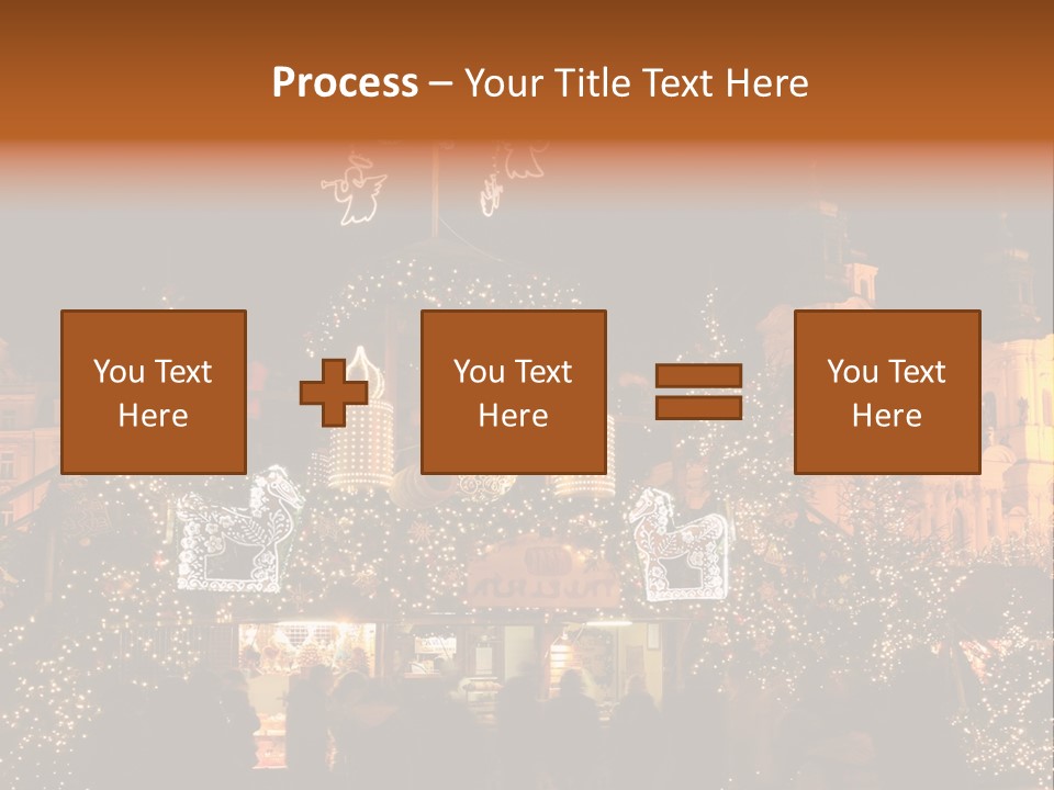 Tree Night Religion PowerPoint Template