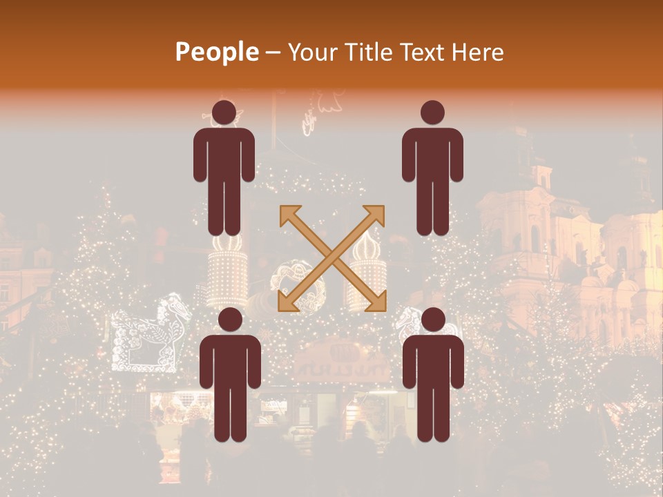 Tree Night Religion PowerPoint Template