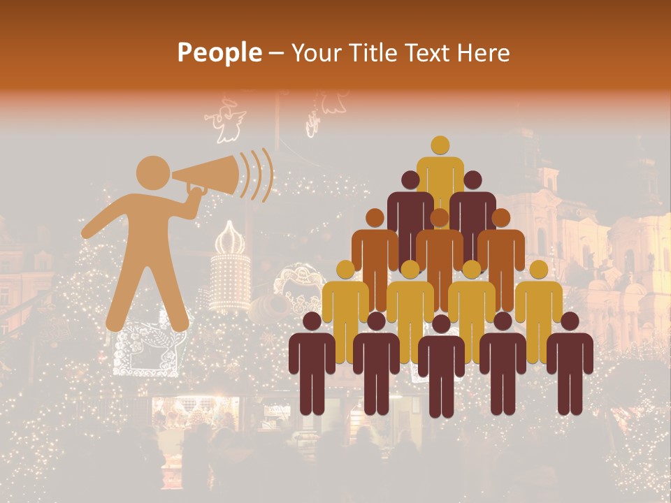 Tree Night Religion PowerPoint Template