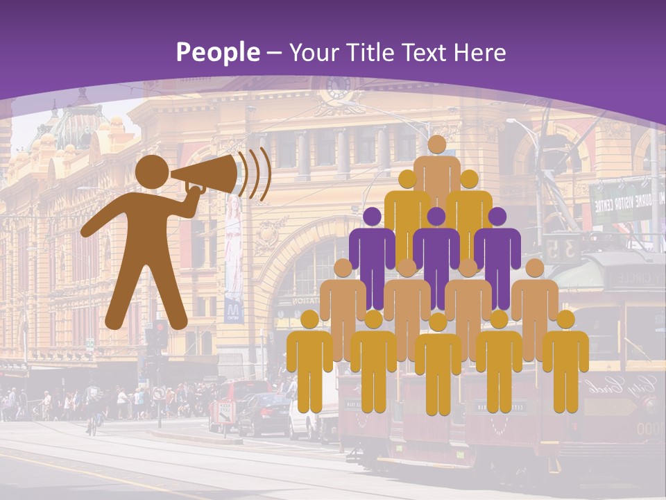 Work Public Icon PowerPoint Template