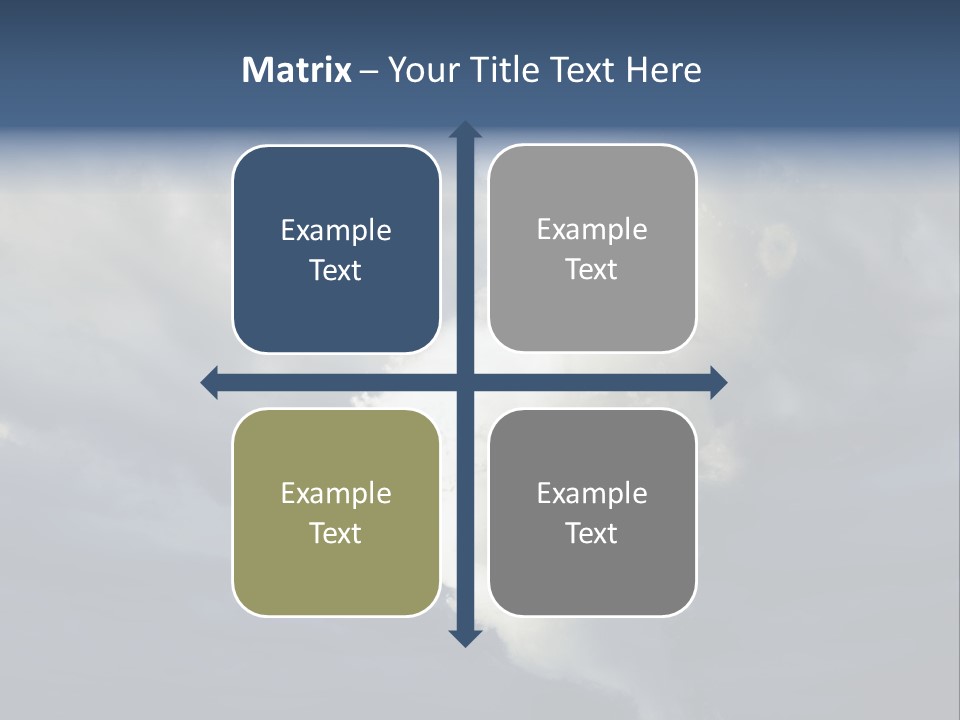 Dramatic Funnel Storm PowerPoint Template