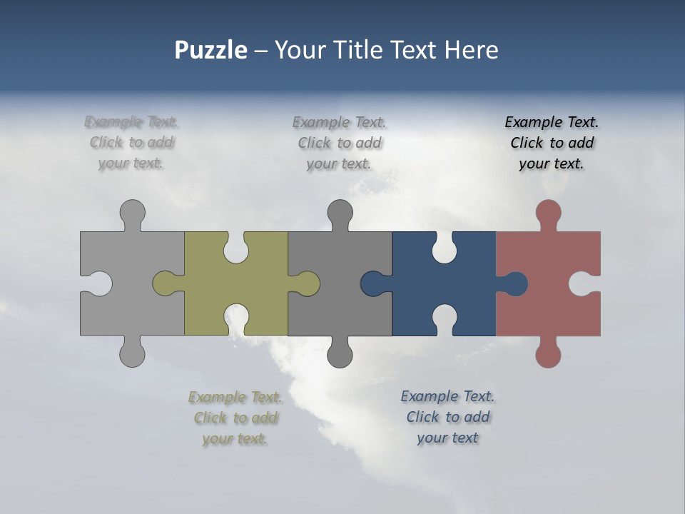 Dramatic Funnel Storm PowerPoint Template