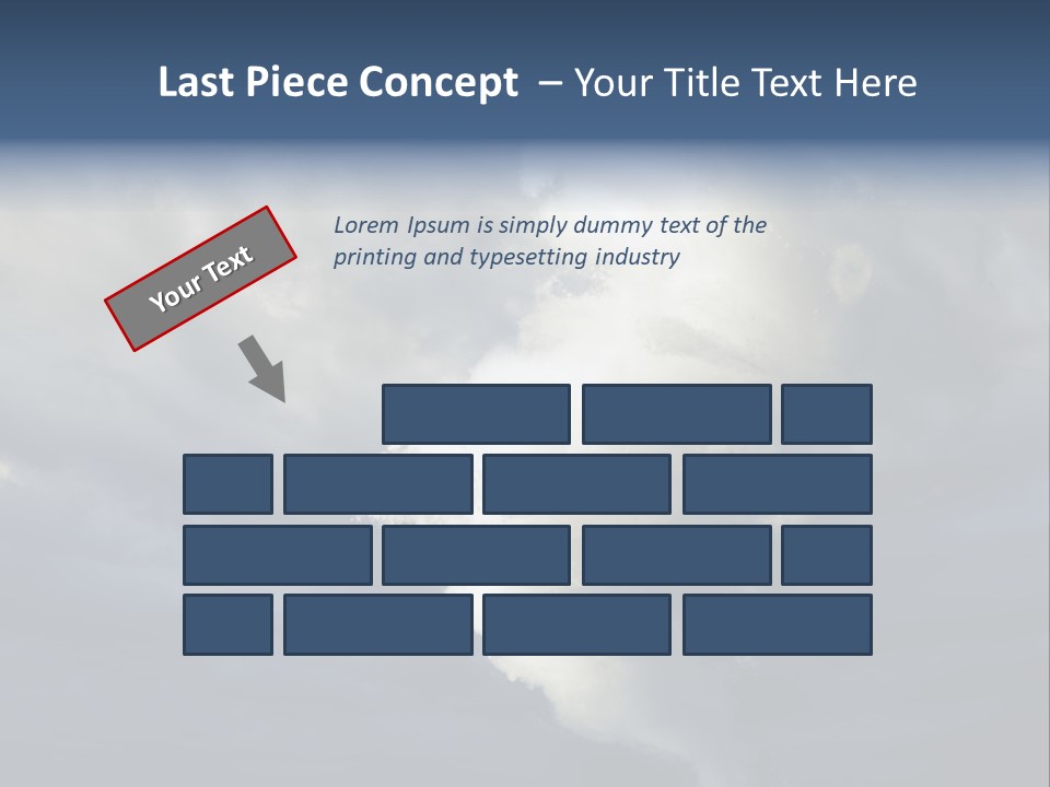 Dramatic Funnel Storm PowerPoint Template
