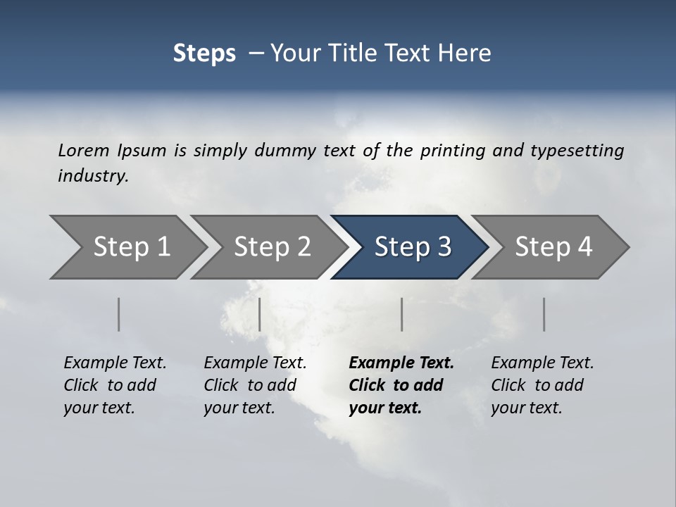 Dramatic Funnel Storm PowerPoint Template