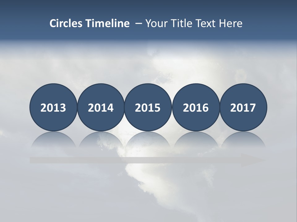 Dramatic Funnel Storm PowerPoint Template