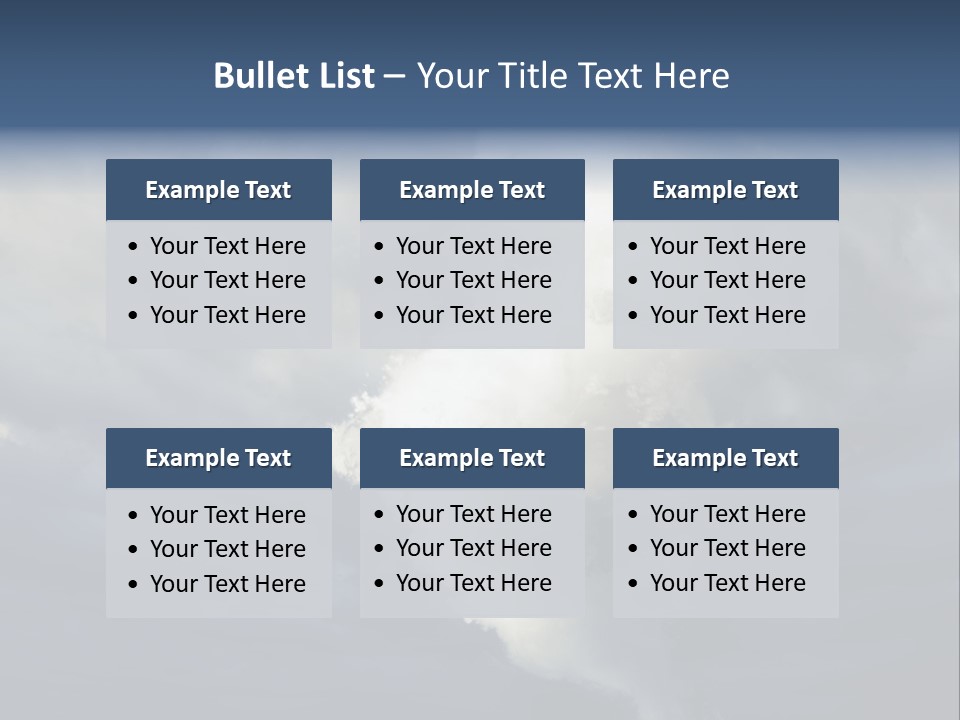Dramatic Funnel Storm PowerPoint Template