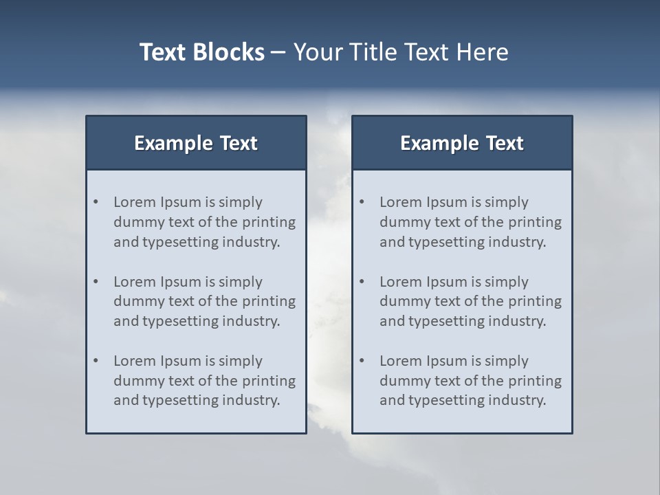Dramatic Funnel Storm PowerPoint Template