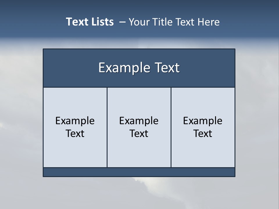 Dramatic Funnel Storm PowerPoint Template