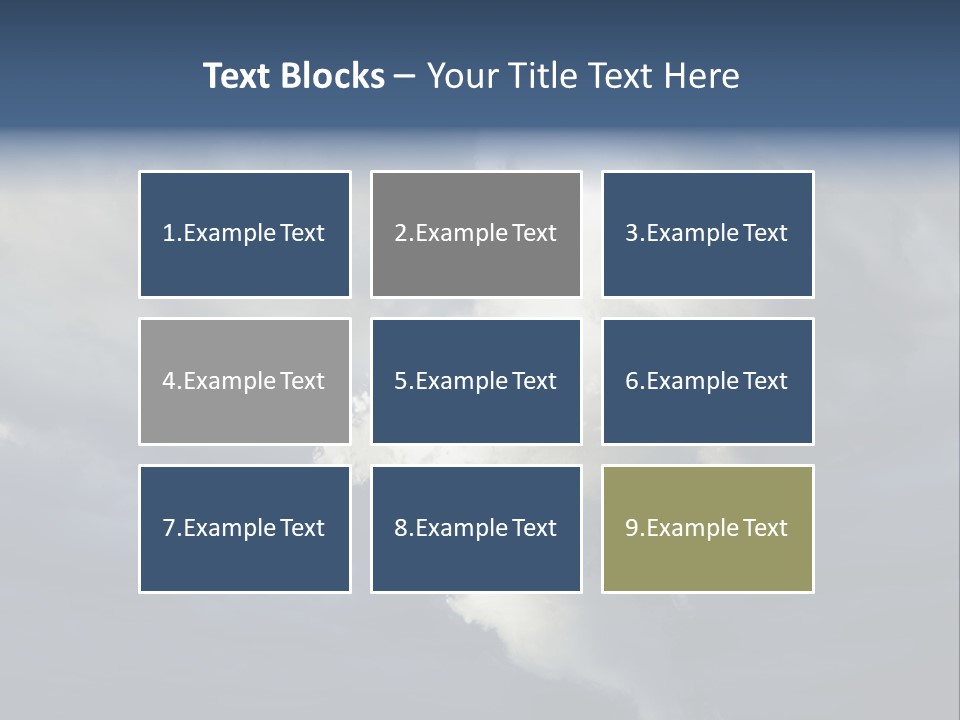 Dramatic Funnel Storm PowerPoint Template