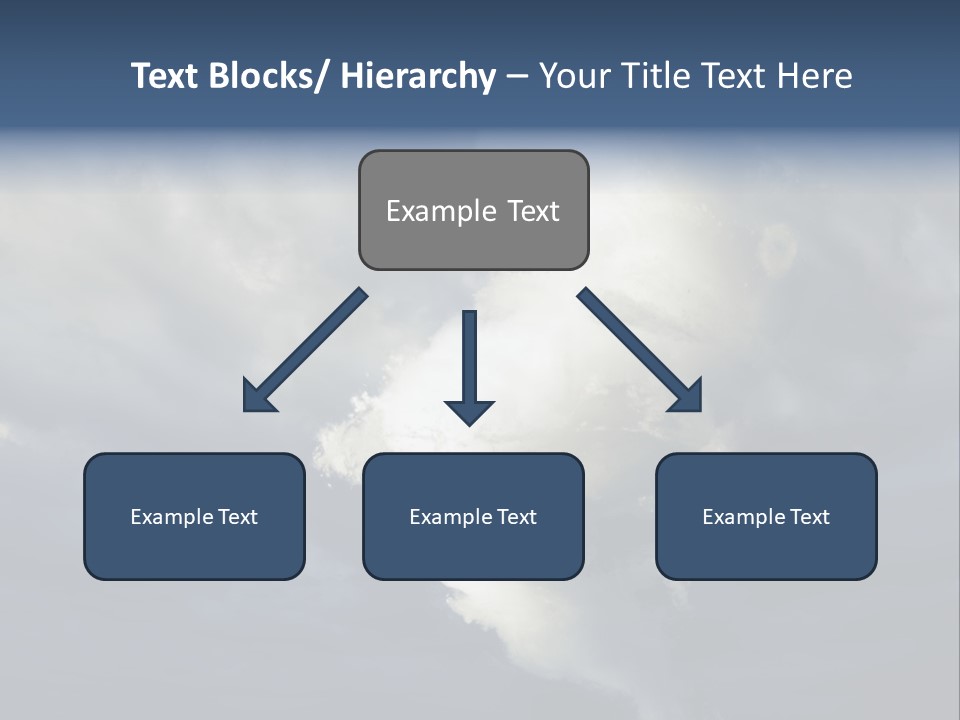 Dramatic Funnel Storm PowerPoint Template