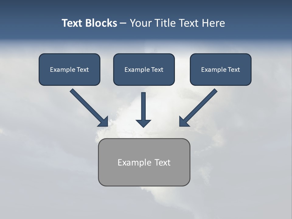 Dramatic Funnel Storm PowerPoint Template