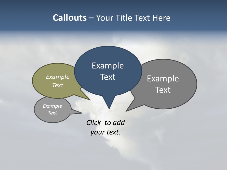 Dramatic Funnel Storm PowerPoint Template
