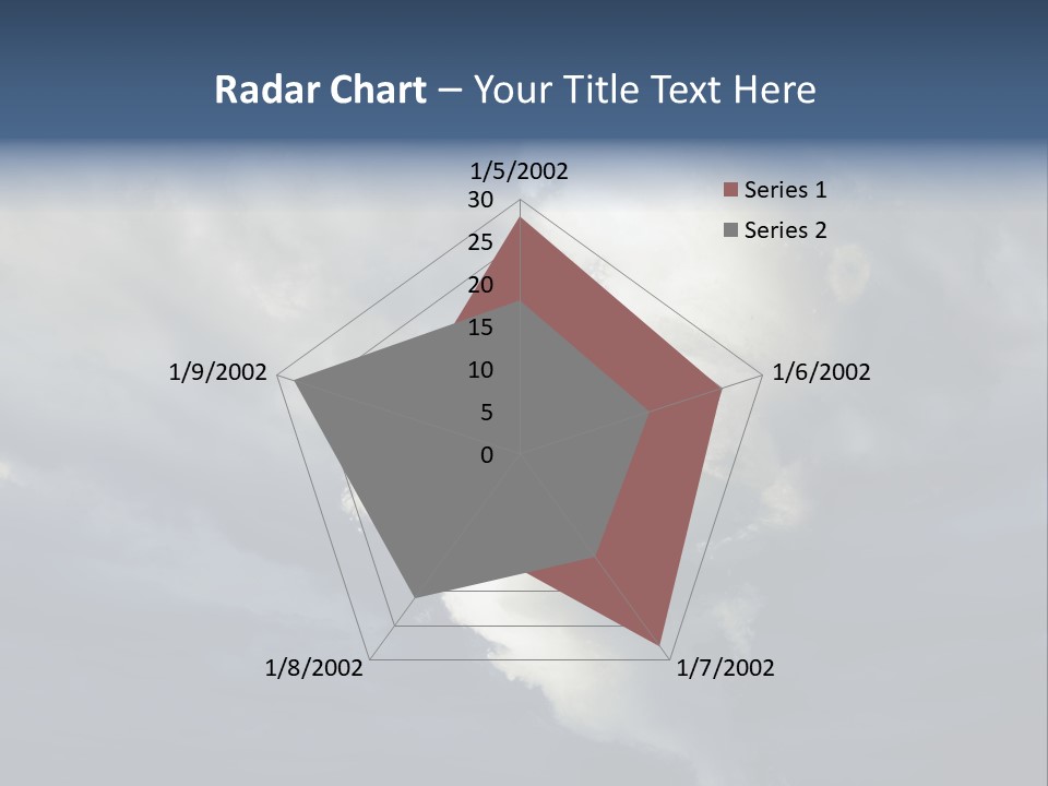 Dramatic Funnel Storm PowerPoint Template
