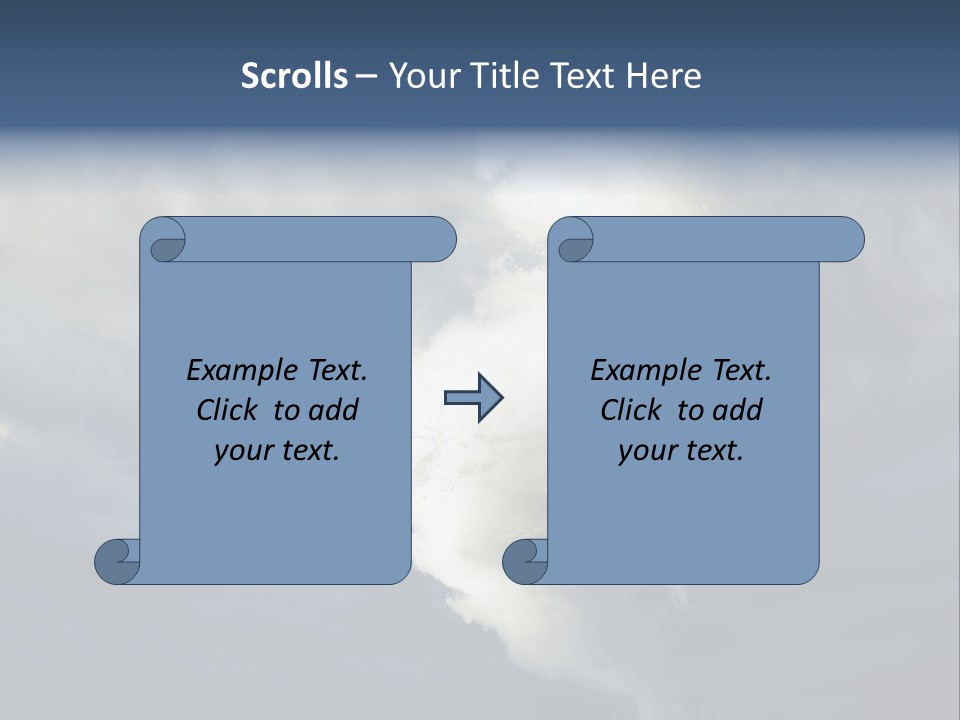 Dramatic Funnel Storm PowerPoint Template