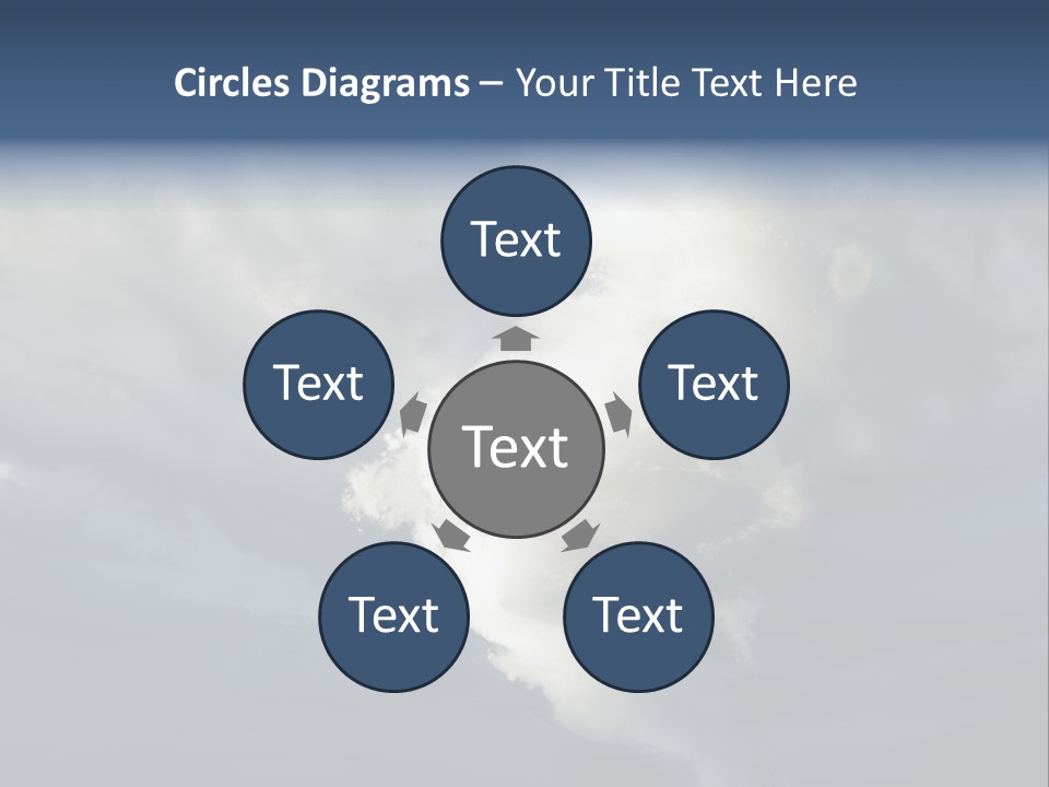 Dramatic Funnel Storm PowerPoint Template