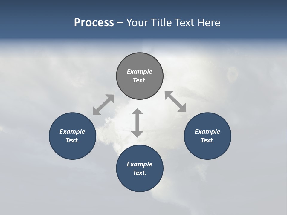 Dramatic Funnel Storm PowerPoint Template