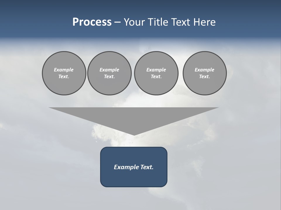 Dramatic Funnel Storm PowerPoint Template