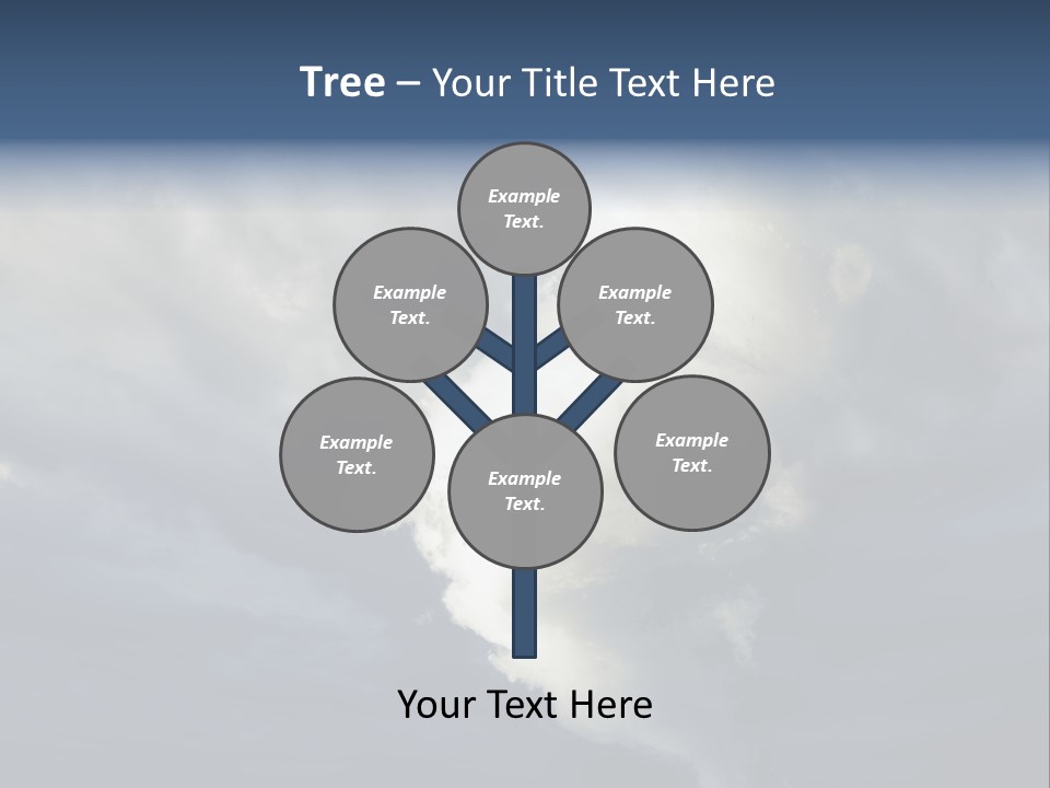 Dramatic Funnel Storm PowerPoint Template