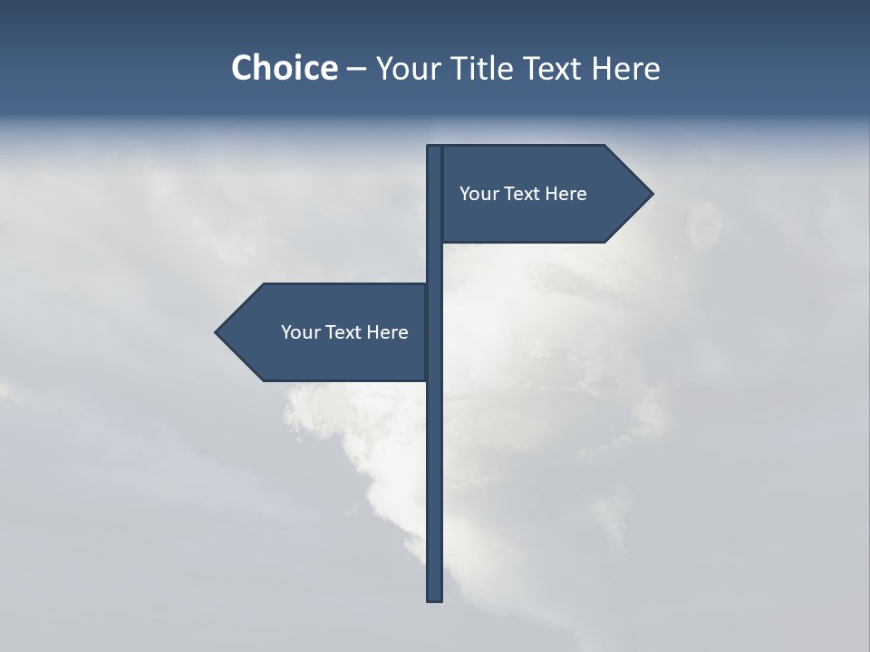 Dramatic Funnel Storm PowerPoint Template