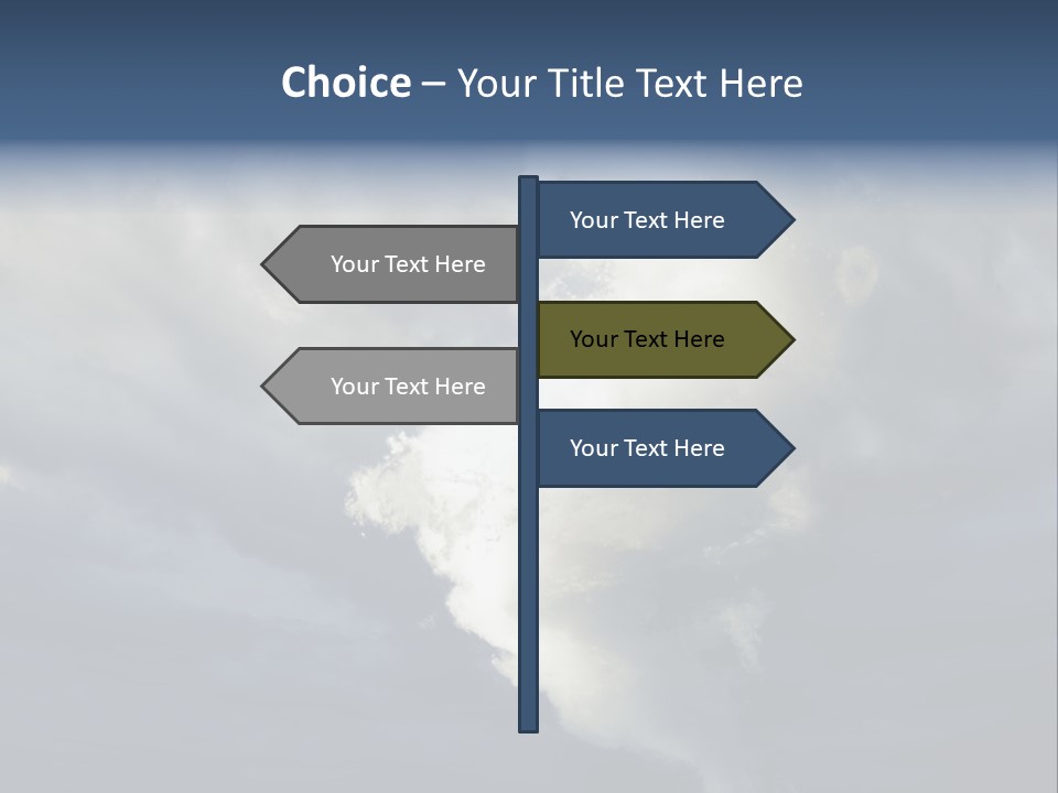 Dramatic Funnel Storm PowerPoint Template