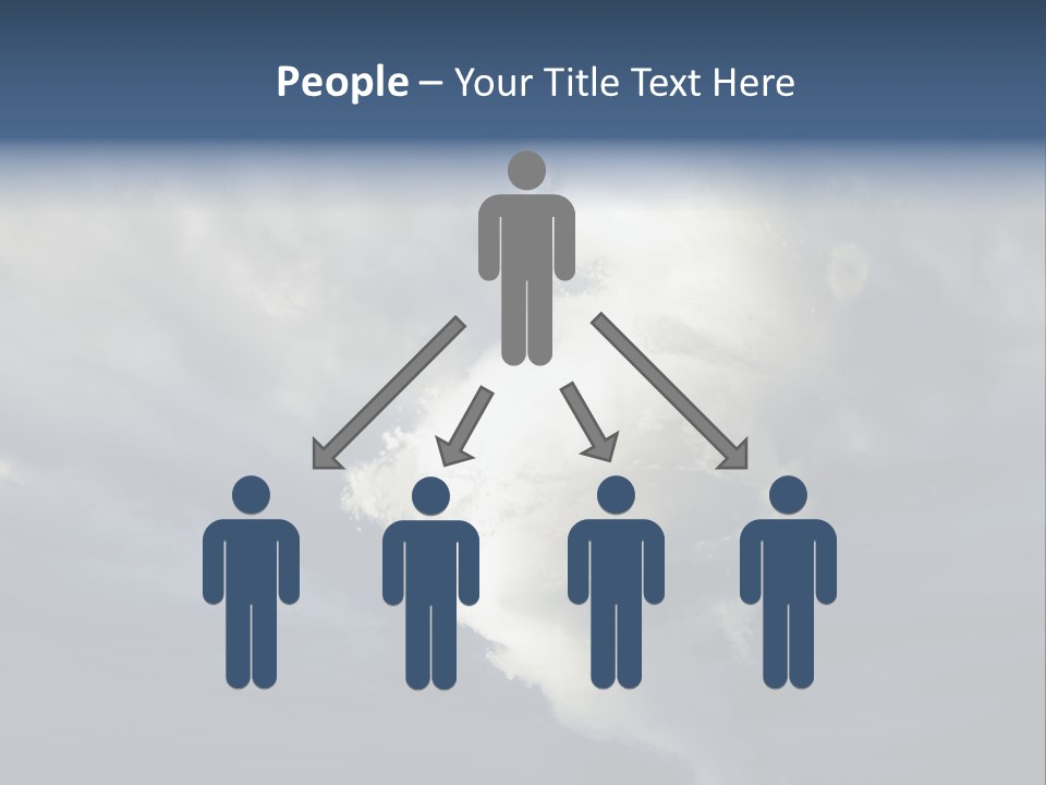 Dramatic Funnel Storm PowerPoint Template