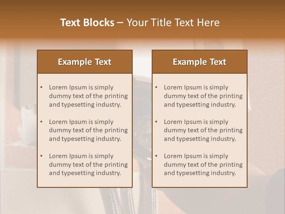 Job Diy Work PowerPoint Template