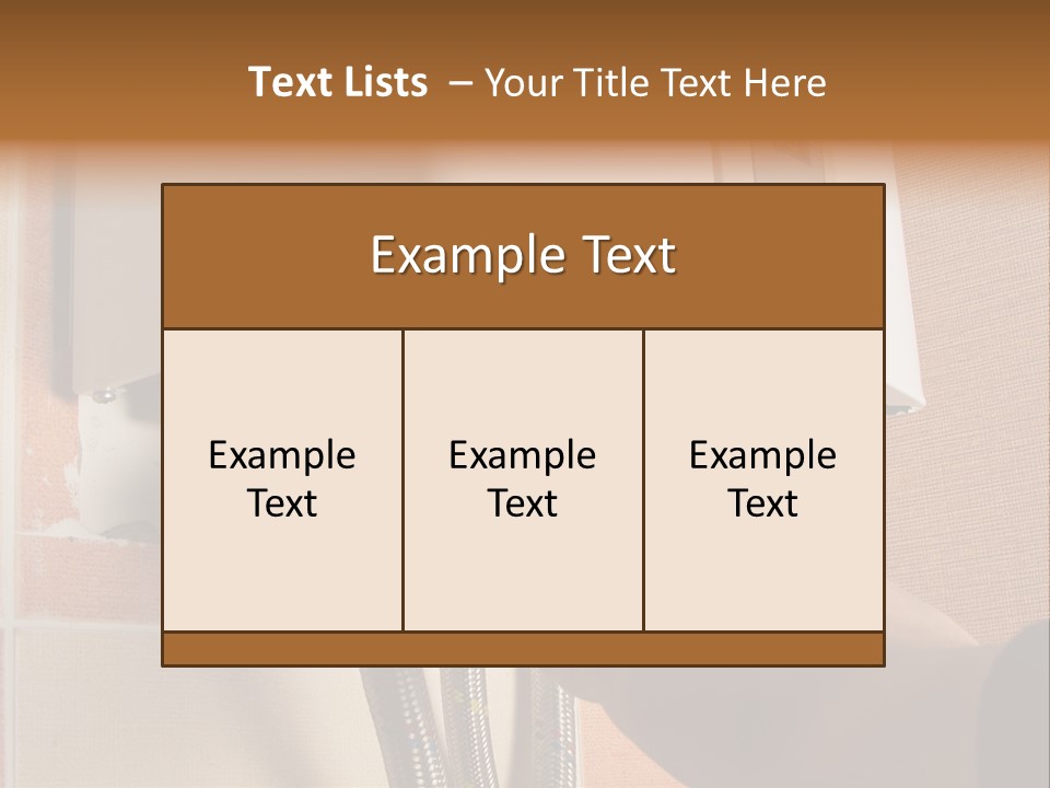 Job Diy Work PowerPoint Template