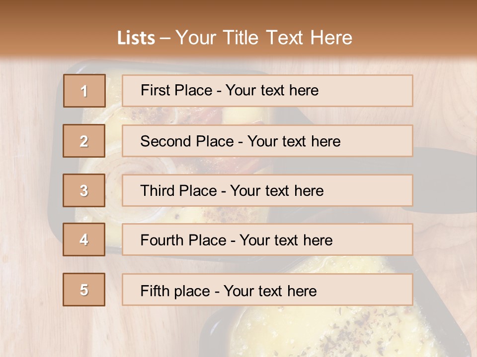 Traditional Hot Dining PowerPoint Template