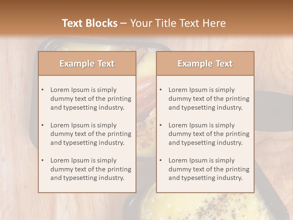 Traditional Hot Dining PowerPoint Template
