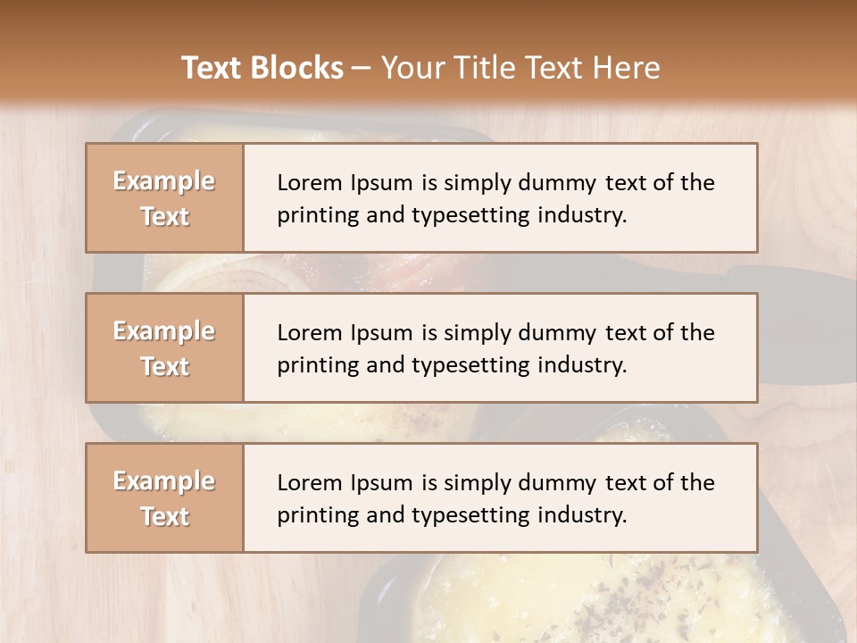 Traditional Hot Dining PowerPoint Template