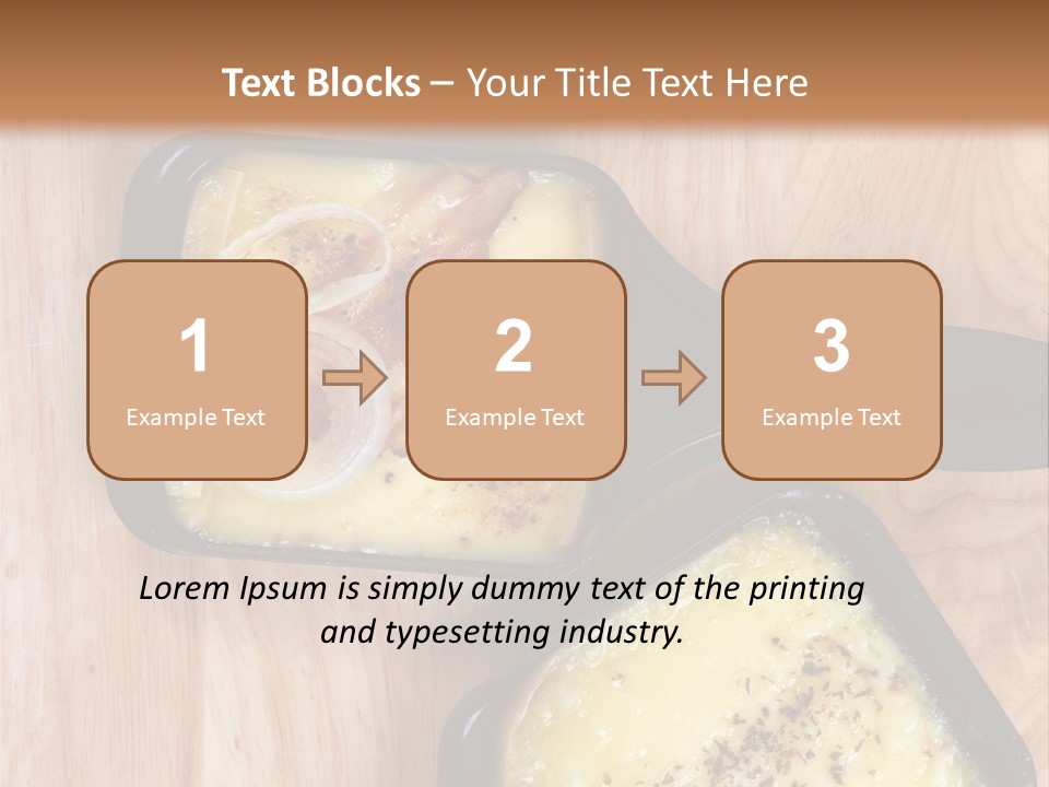 Traditional Hot Dining PowerPoint Template