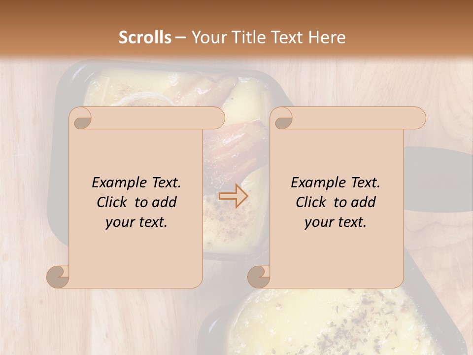 Traditional Hot Dining PowerPoint Template