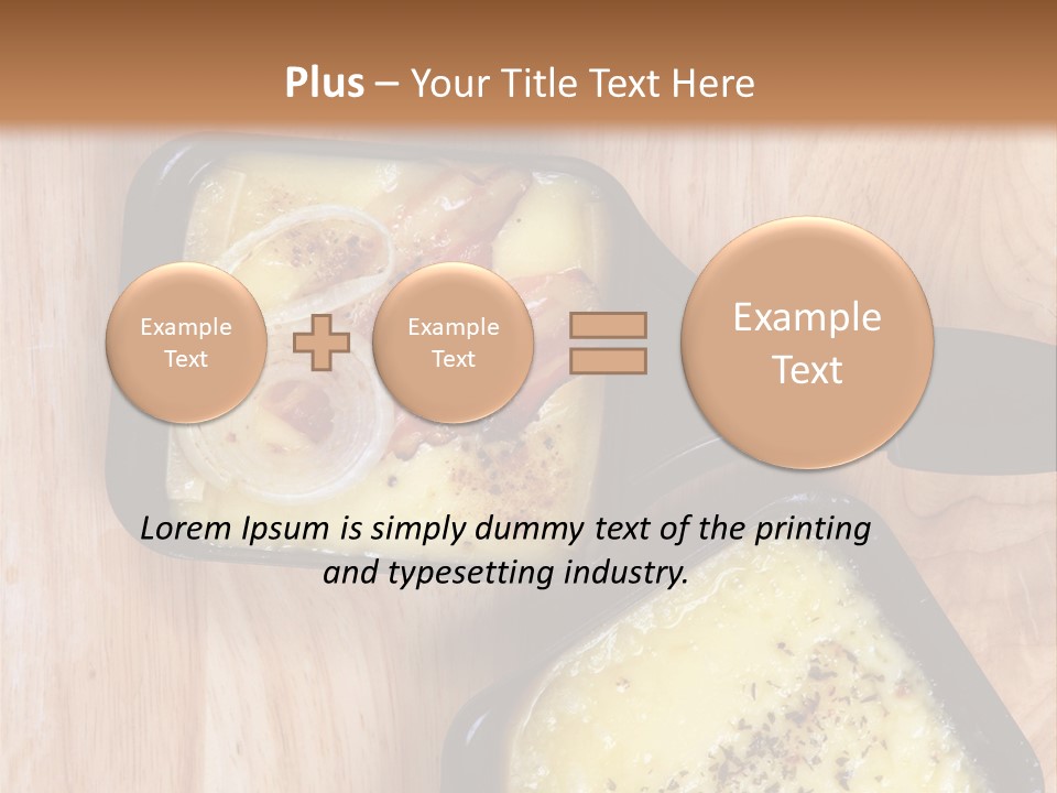 Traditional Hot Dining PowerPoint Template
