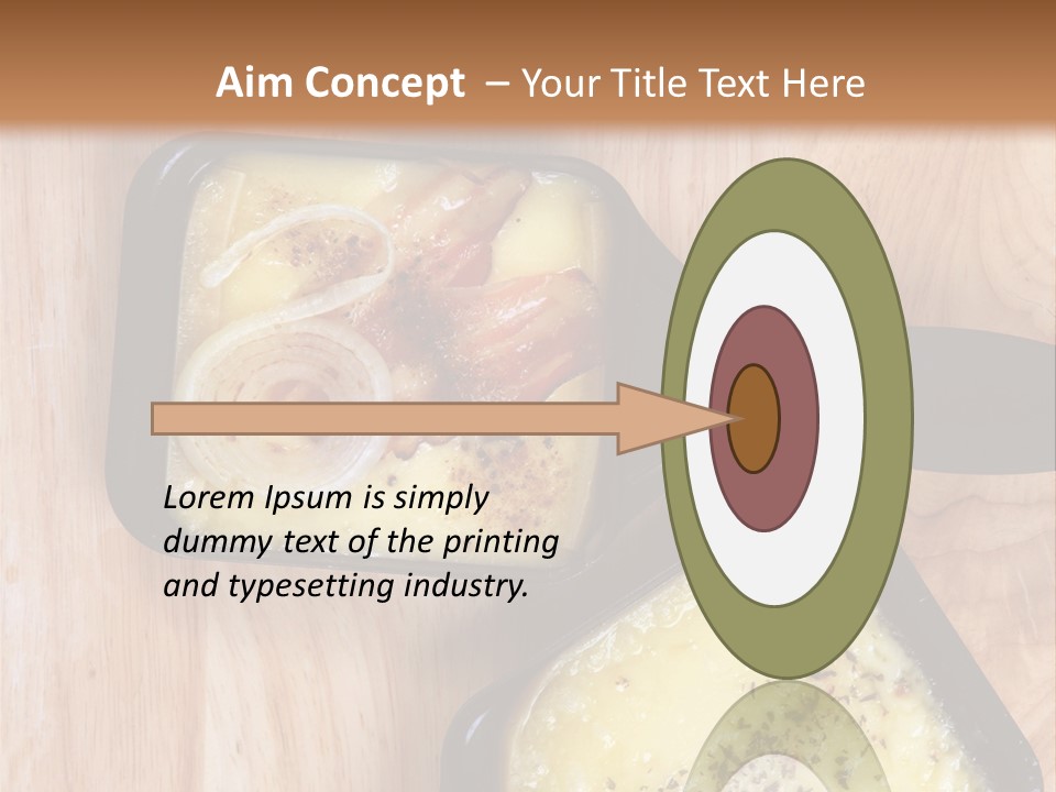 Traditional Hot Dining PowerPoint Template