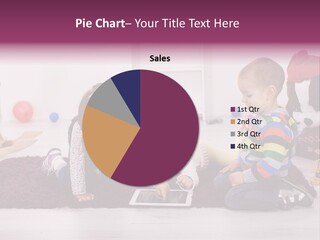 Tablet Talk Daycare PowerPoint Template