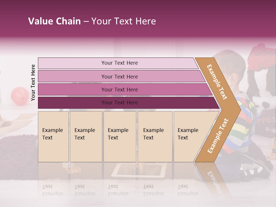 Tablet Talk Daycare PowerPoint Template