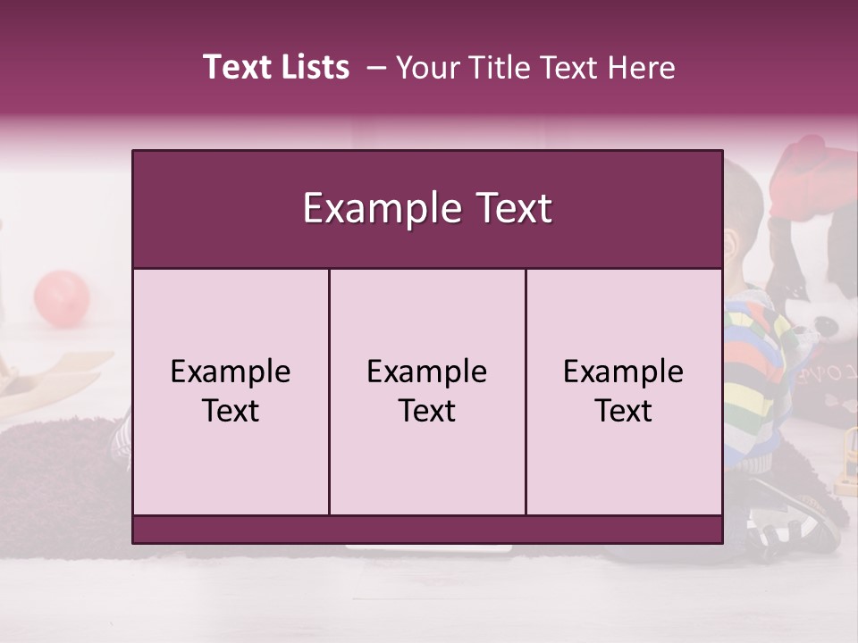 Tablet Talk Daycare PowerPoint Template